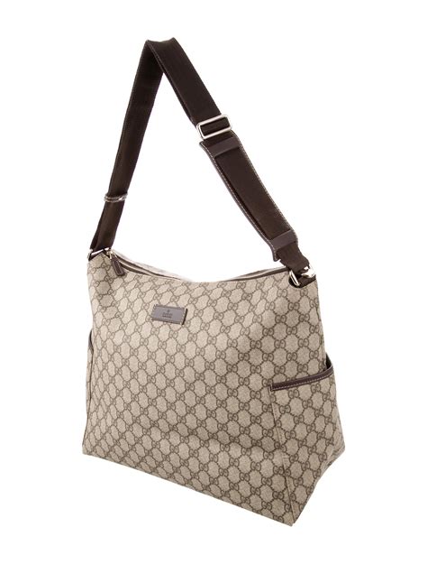 gucci gg supreme check book|gucci gg supreme diaper bag.